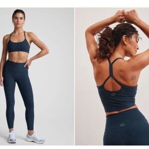 Beyond Yoga Spacedye Set. Leggings size small crop top size medium